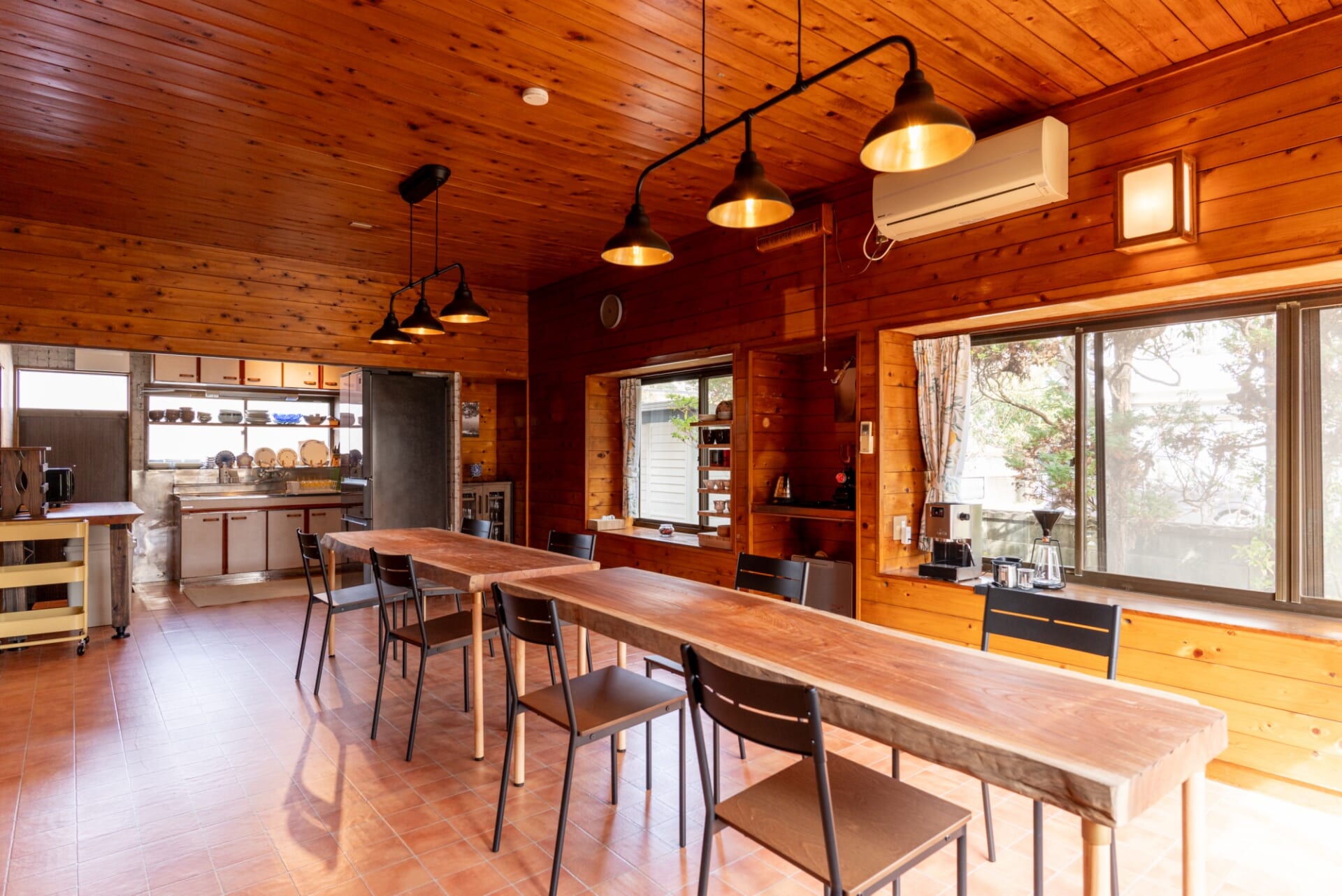 Refugio del Café のダイニングキッチン